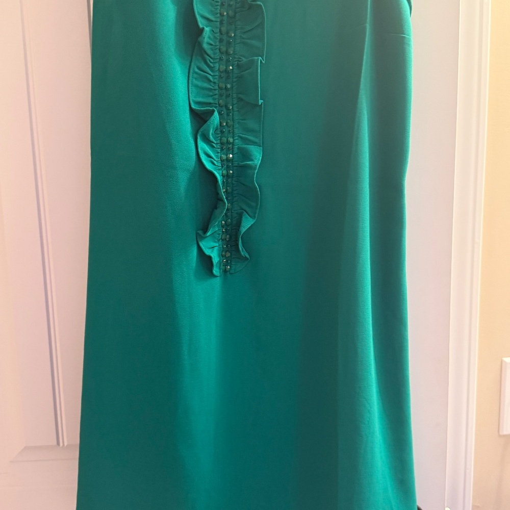 Lilly Pulitzer Adalee Shift Dress - Emerald Green - Size 16 - NWOT - Picture 3 of 6